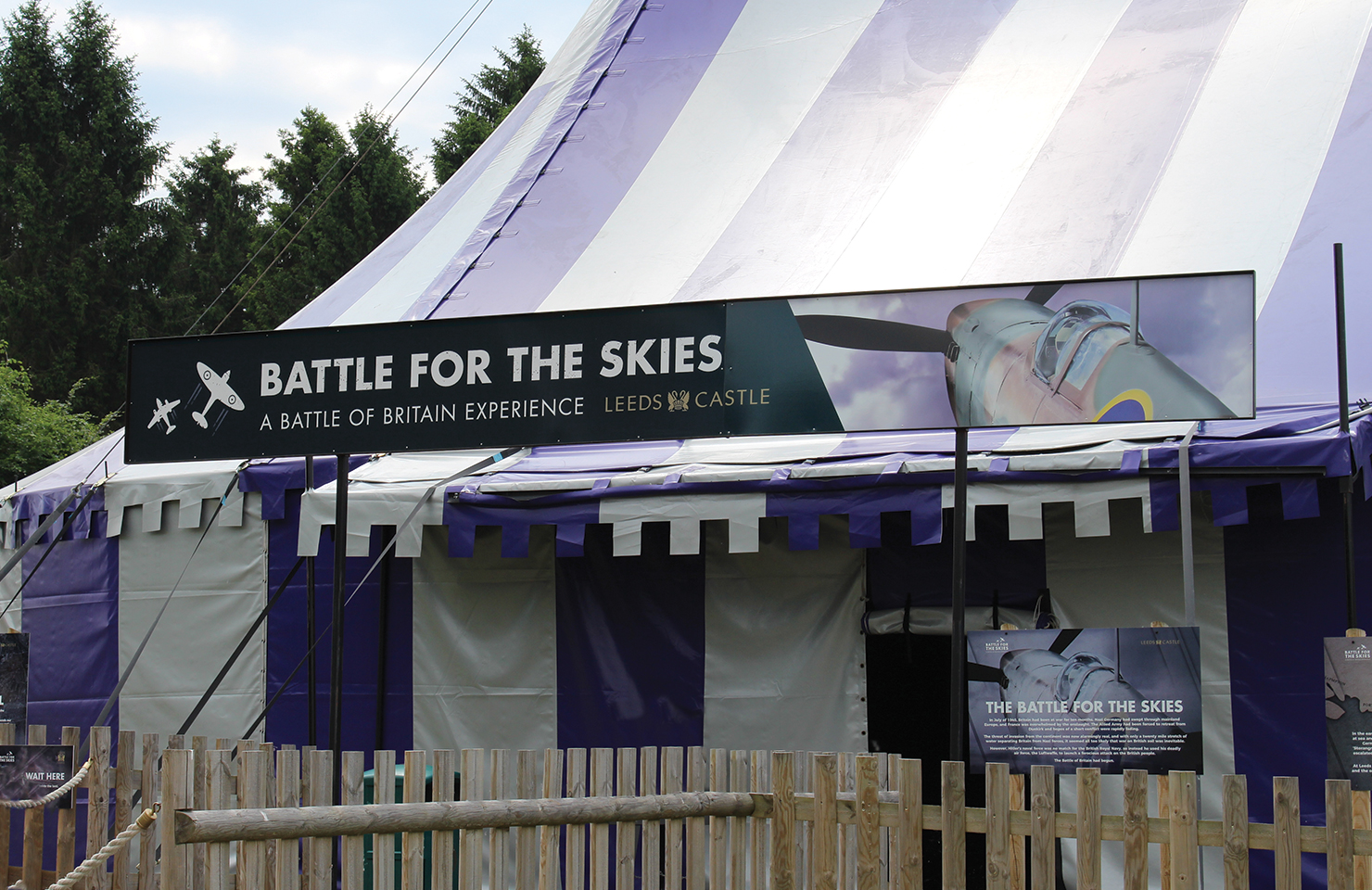 Battle for the Skies Tent